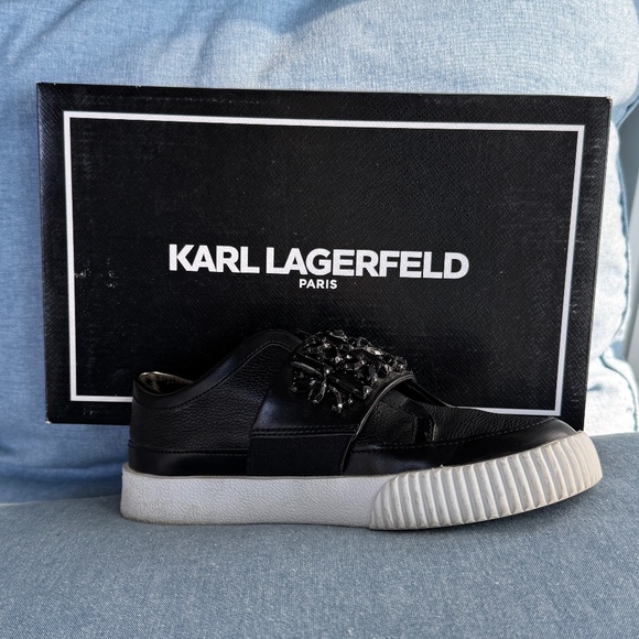 Black platform sneakers - Picture 6 of 13